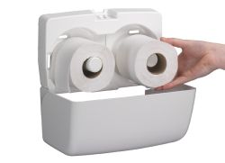 Дозатор за тоалетна хартия за 2 ролки - код: 6992