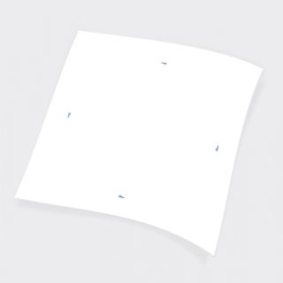 Хартиени покривки за маса с фолио - БЕЛИ 1м. х 1м. - 10 бр. код: 4071