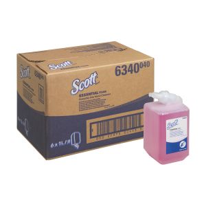 6340 - SCOTT Essential* Розова пяна за ръце 2500 дози