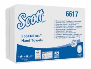 6617 - Кърпи за ръце SCOTT* Essential, 20Х21 - 340 бр. 
