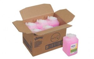 6331 - Розов течен сапун Kleenex* с глицерин - 1000 дози 